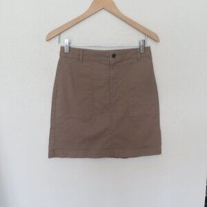 Banana Republic Brown Khaki Skirt